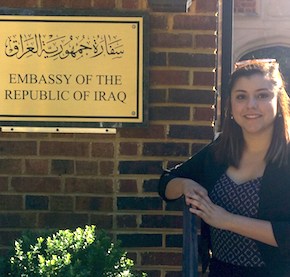 CIB analyst recounts Iraq Embassy internship&nbsp;experience