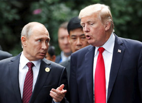 Trump proposes meeting Putin despite tit-for-tat diplomatic&nbsp;expulsions