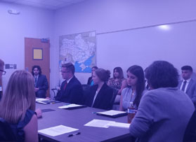 NSA officers attend CIB Applied Intelligence Project briefing on&nbsp;Ukraine