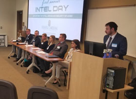 CIB Critical Mission Center directors brief at 1st Annual INTEL&nbsp;Day